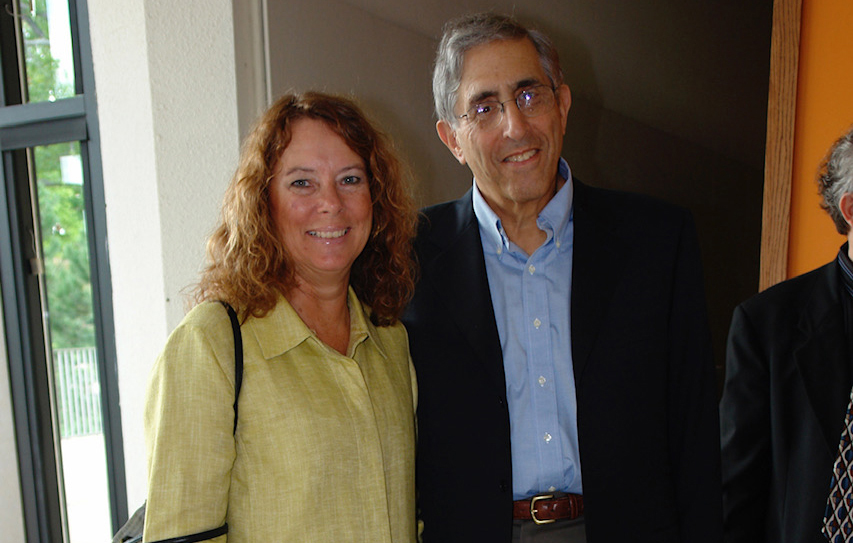 A photo of Mark S. Weil and Joan Hall-Weil